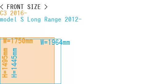 #C3 2016- + model S Long Range 2012-